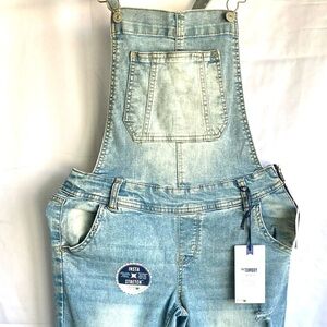 New Wallflower Bexley stretch denim overalls women’s juniors sz small S